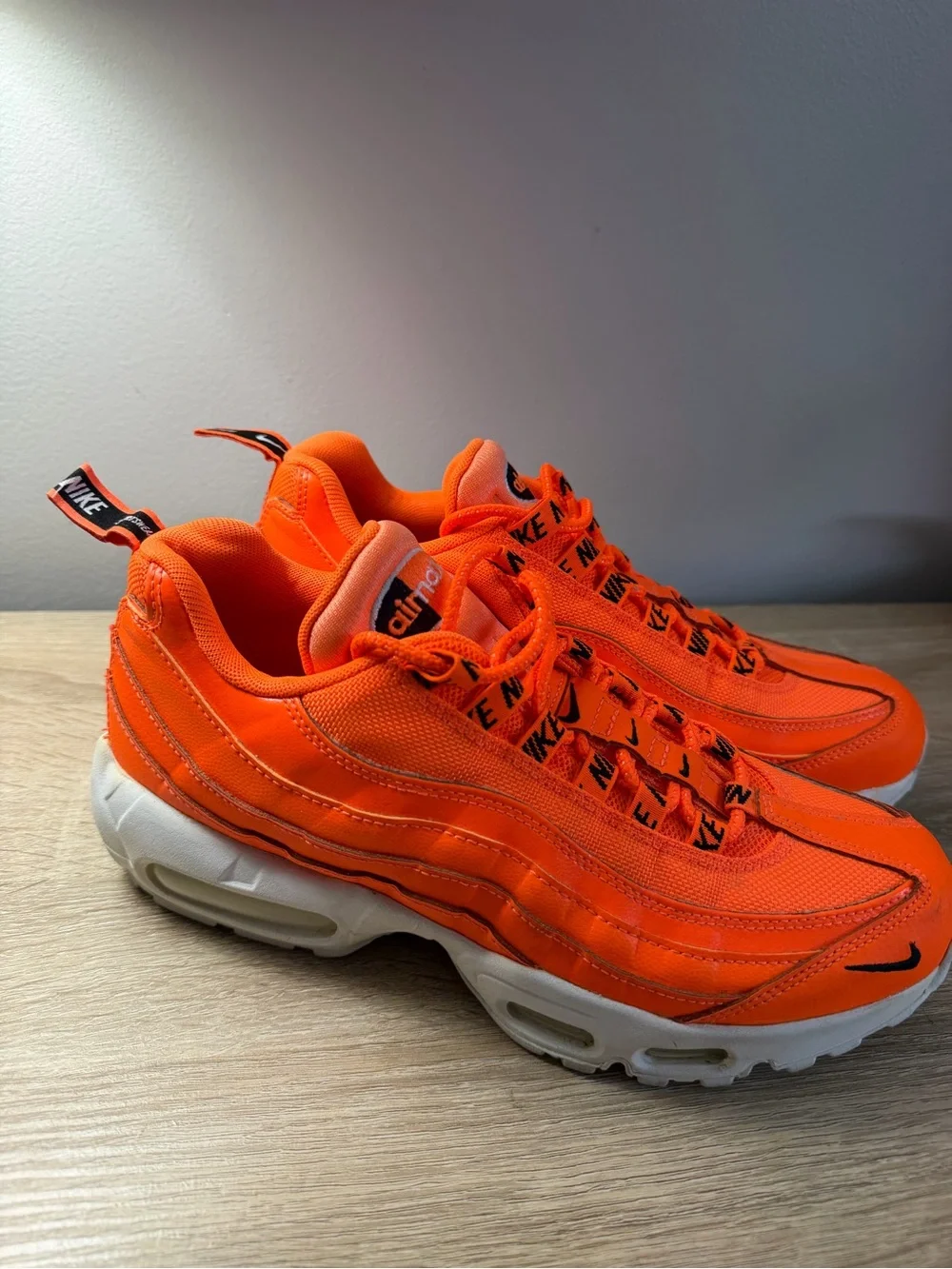 Nike Orange Air Max Sneakers - Orange